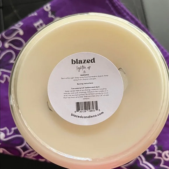 Make a Wish Soy Candle with 2 Wicks 16 Oz- Blazed Candle Co - Picture 2 of 7